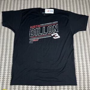 NASCAR Austin Dillon Black Tee T-Shirt Men’s Sz XL NEW NWT